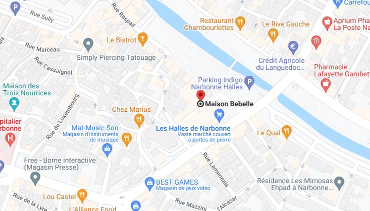 Maison Bebelle - Itinéraire